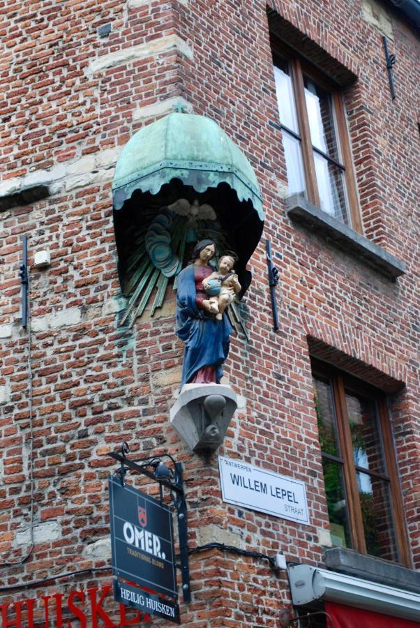 Historical Miniature House In The Heart Of Antwerp Daire Dış mekan fotoğraf